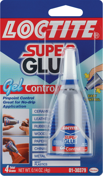 Pack de 3 Loctite Super Glue Gel Control -,14 oz 30379 - Photo 1/1