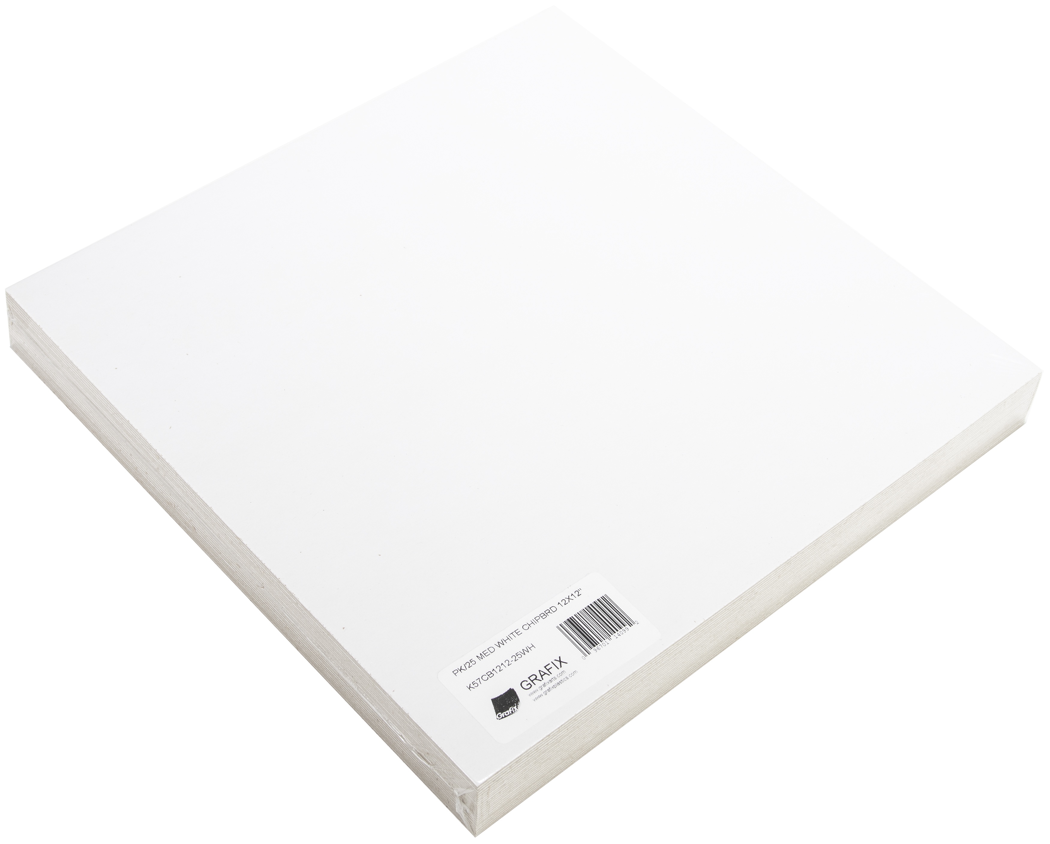 Grafix Medium Weight Chipboard Sheets 12X12 25/Pkg - Simply