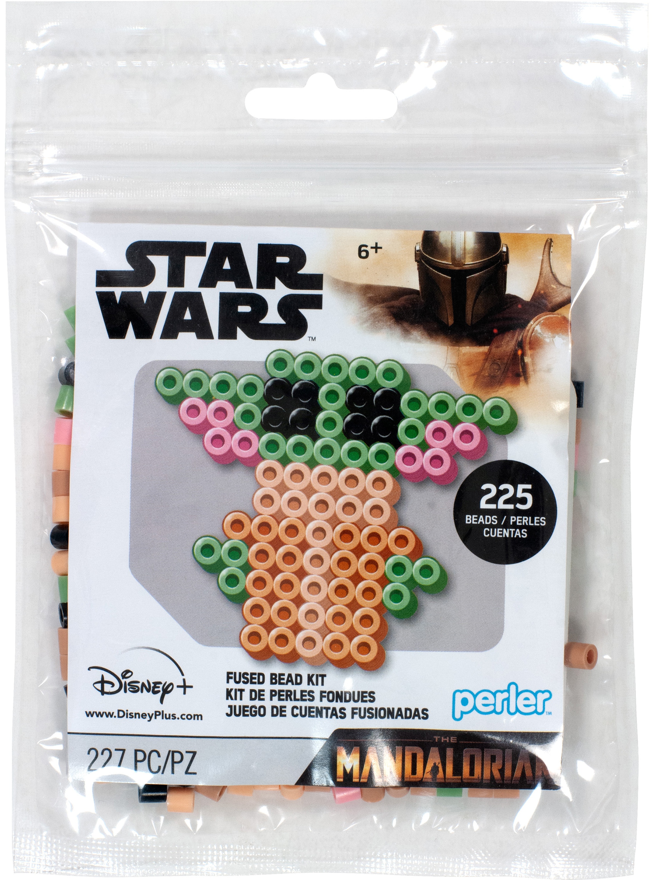 6 Pack Perler Fused Bead Trial Kit-Star Wars The Child 53457 - Afbeelding 1 van 1