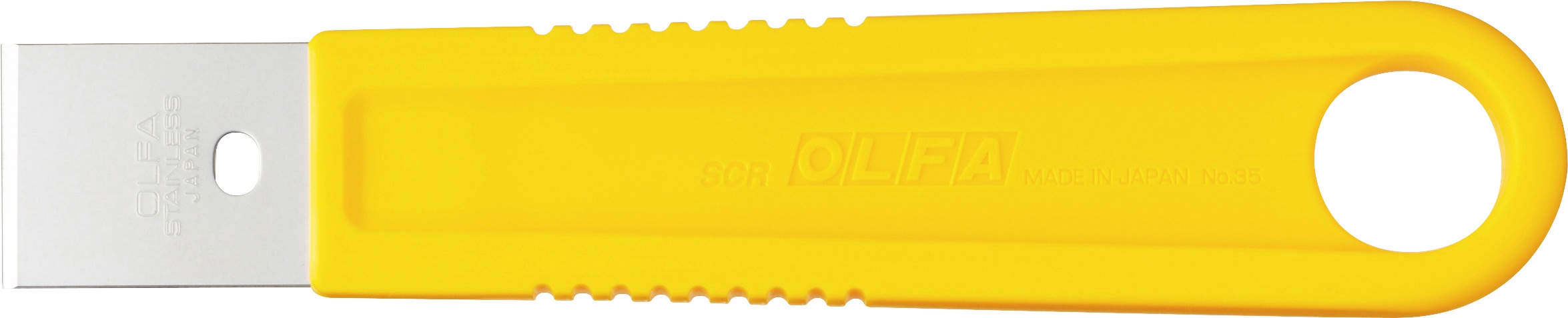 2 Pack OLFA 25mm SCR-S Multi-Purpose Scraper 1"-Yellow 1086530 - Afbeelding 1 van 1