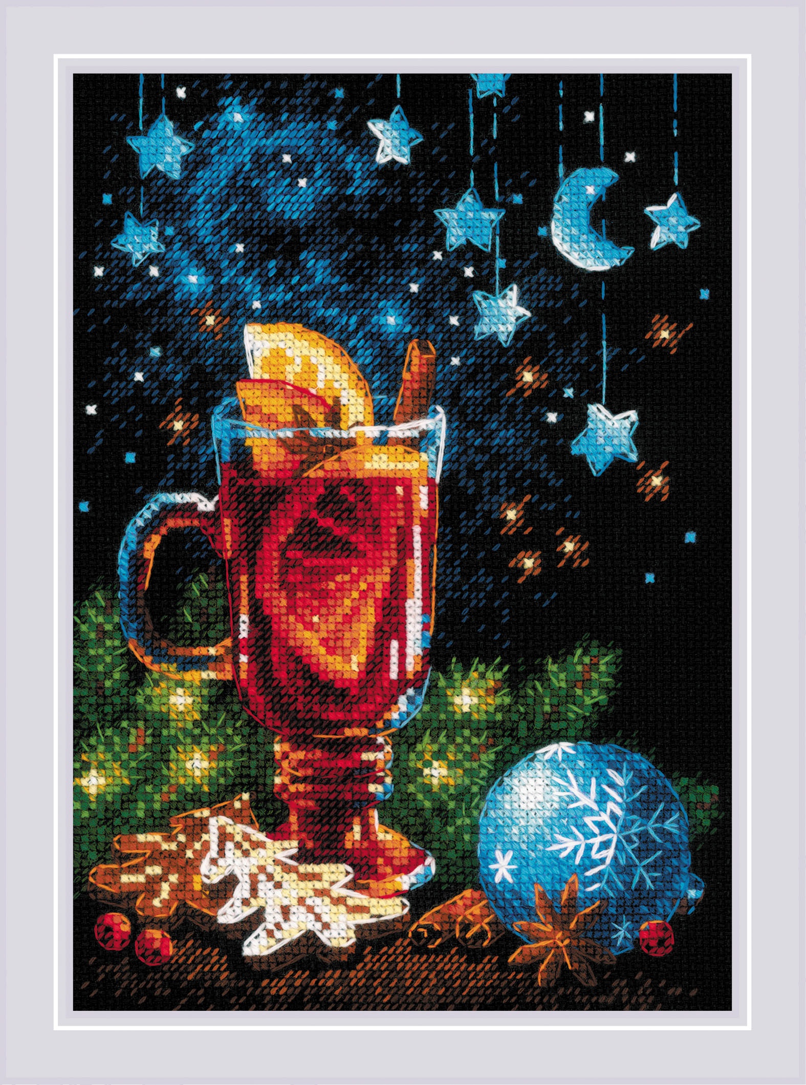 RIOLIS Counted Cross Stitch Kit 6"X8.25"-Holiday Flavour R2157 - 第 1/1 張圖片